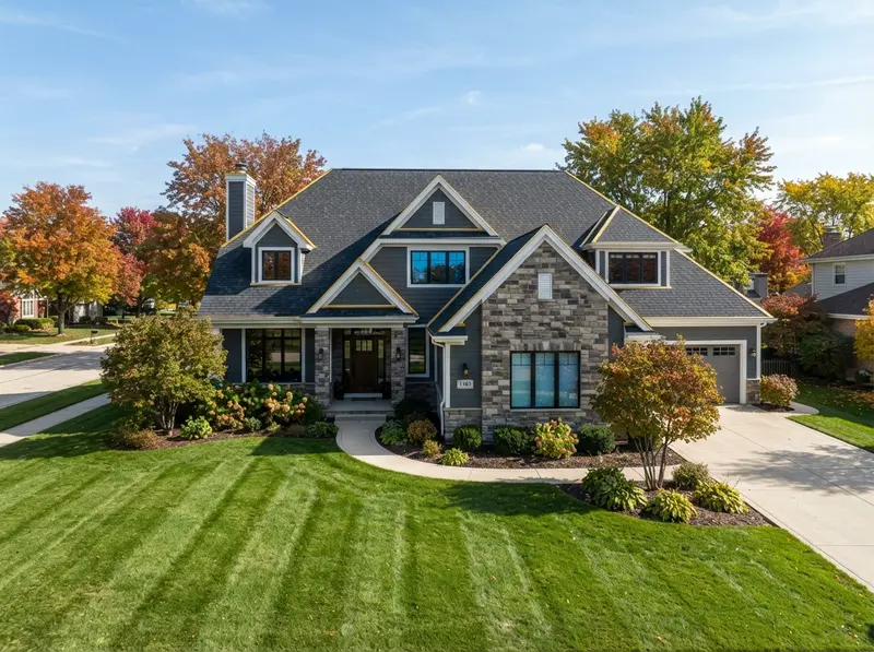 New shingle roof installation