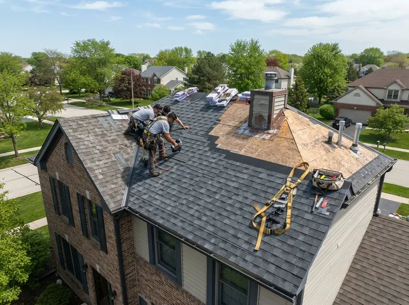 Professional roof repair in Romeoville IL