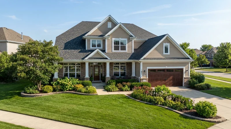 Completed shingle roof project in Romeoville Completed shingle roof project in Romeoville